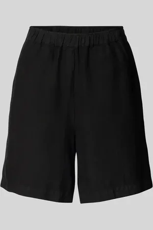 Mos Mosh Regular Fit Leinenshorts mit elastischem Bund Modell 