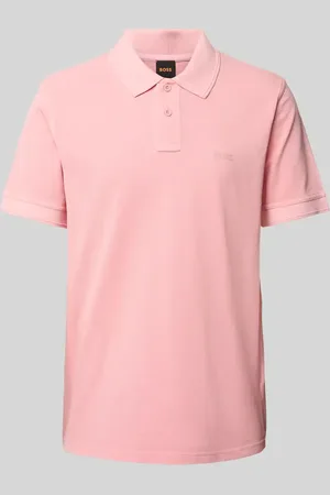 HUGO BOSS Slim Fit Poloshirt mit Label-Print Modell 