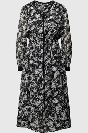 The Kooples Midikleid mit Allover-Muster in , Größe 34
