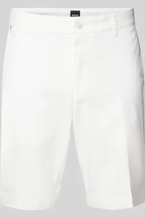 HUGO BOSS Slim Fit Shorts mit Gürtelschlaufen Modell 