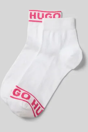 HUGO BOSS Socken mit Label-Print im 2er-Pack in , Größe 35-38