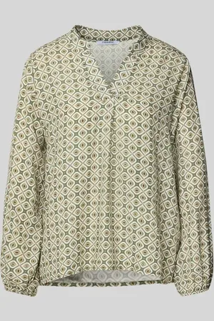 Zabaione Relaxed Fit Bluse mit Tunikakragen Modell 