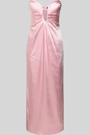 Bardot Abendkleid mit tiefem V-Ausschnitt Modell 