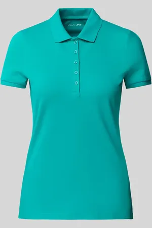 Christian Berg Poloshirt mit kurzer Knopfleiste in , Größe L