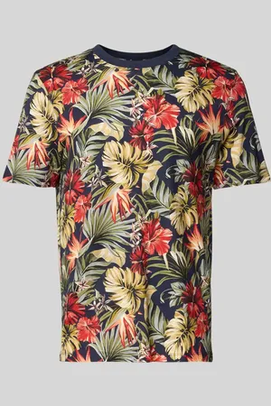 McNeal T-Shirt im Allover-Look mit Rundhalsausschnitt in , Größe L