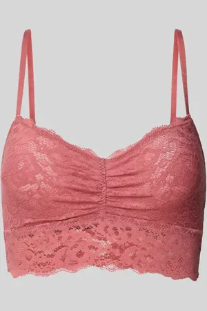 Snocks Bustier mit Spitze und verstellbaren Trägern in , Größe L