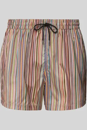 Paul Smith Badehose mit seitlichen Eingrifftaschen Modell 