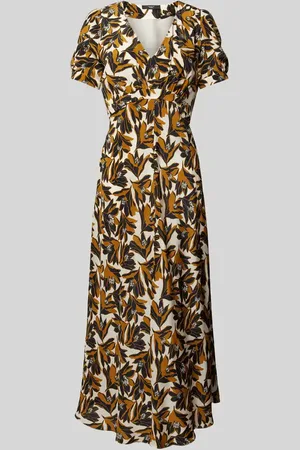 Max Mara Maxikleid aus Seide mit floralem Muster in , Größe 46