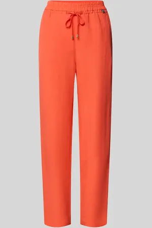 Marc Cain Tapered Fit Stoffhose mit Tunnelzug in , Größe 34