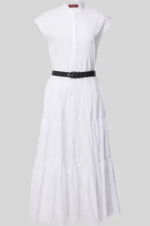 Max Mara Maxikleid mit Stehkragen Modell 