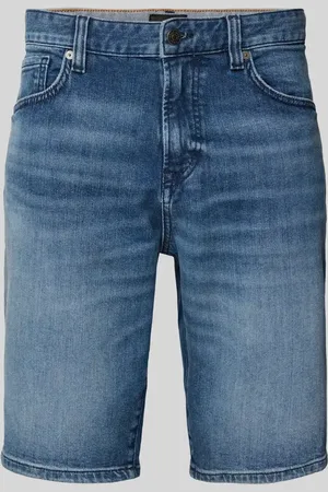 HUGO BOSS Regular Fit Jeansshorts im 5-Pocket-Design Modell 