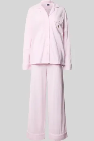 Ralph Lauren Pyjama mit Logo-Stitchings Modell 