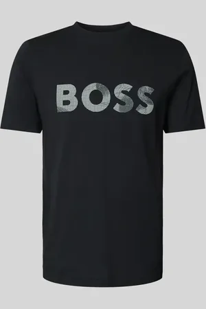 HUGO BOSS T-Shirt mit Logo-Print und Rundhalsausschnitt in , Größe L