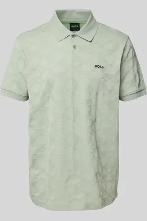 HUGO BOSS Regular Fit Poloshirt mit Label-Detail Modell 