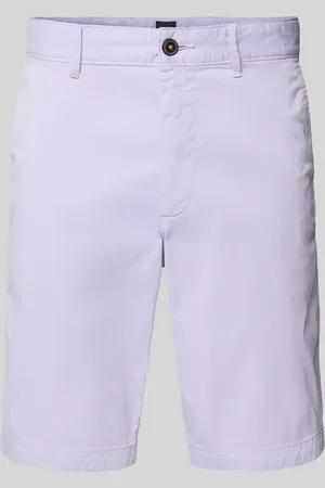 HUGO BOSS Slim Fit Chino-Shorts mit Gürtelschlaufen in , Größe 30
