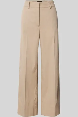 Cambio Wide Leg Stoffhose mit Gürtelschlaufen 