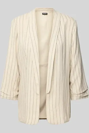 Pieces® Regular Fit Blazer aus Viskose-Leinen-Mix Modell 
