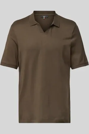 Cinque Regular Fit Poloshirt mit V-Ausschnitt Modell 