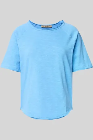 Smith and Soul T-Shirt mit Rollsaum und Rundhalsausschnitt in , Größe L