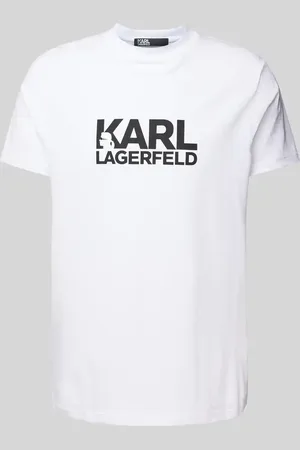 Karl Lagerfeld T-Shirt mit Label-Print in , Größe L