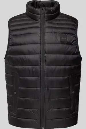 HUGO BOSS Steppweste mit Label-Badge Modell 