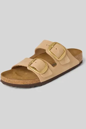 Birkenstock Sandaletten aus Leder mit Dornschließen in , Größe 37