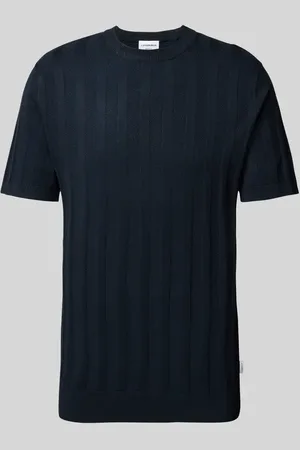 Lindbergh T-Shirt mit Strukturmuster in , Größe L