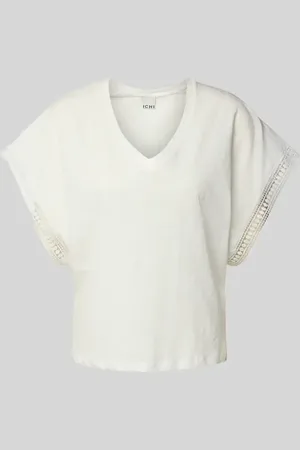 Ichi T-Shirt mit V-Ausschnitt Modell 