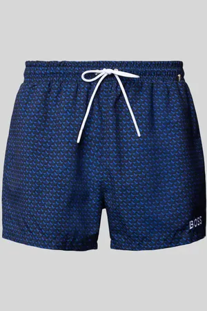 HUGO BOSS Badehose mit Logo-Stitching Modell 