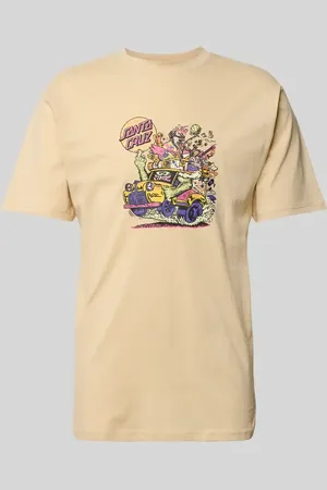 Santa Cruz T-Shirt mit Label-Print Modell 