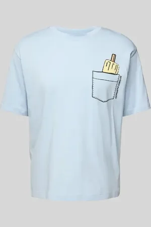 McNeal Loose Fit T-Shirt mit Rundhalsausschnitt in , Größe L