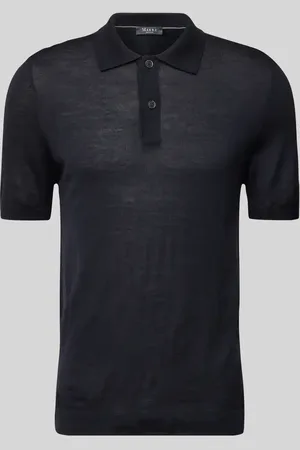 Maerz Regular Fit Poloshirt mit gerippten Abschlüssen in , Größe 48