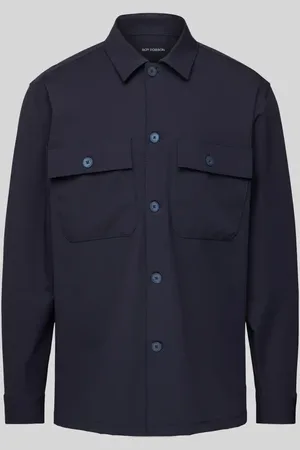 Roy Robson Regular Fit Hemdjacke mit Brustpattentaschen in , Größe L