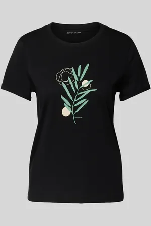 TOM TAILOR Regular Fit T-Shirt aus reiner Baumwolle in , Größe L