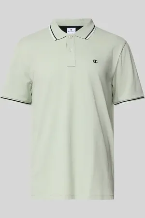 Champion Regular Fit Poloshirt mit Logo-Stitching in , Größe L