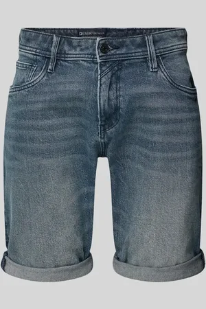 TOM TAILOR Slim Fit Bermudas aus Baumwoll-Mix Modell 