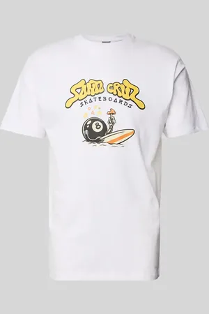 Santa Cruz T-Shirt mit Label-Print in , Größe L