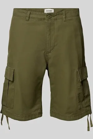 JACK & JONES Regular Fit Cargoshorts mit Gürtelschlaufen Modell 