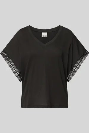 Ichi T-Shirt mit V-Ausschnitt Modell 