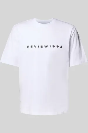 Review T-Shirt mit Label-Print in , Größe L