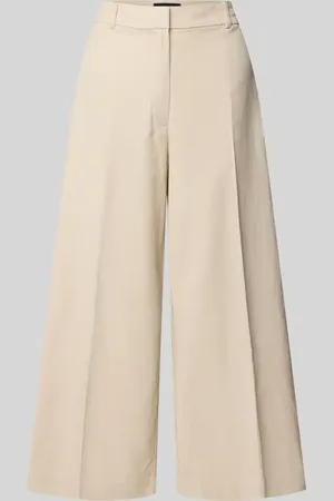 QS by s.Oliver Wide Leg Culotte aus Lyocell-Baumwoll-Mix in , Größe 38