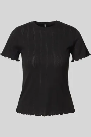 Pieces® Regular Fit T-Shirt aus Baumwoll-Mix Modell 