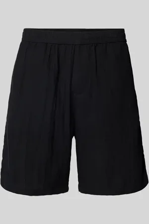 Review Regular Fit Shorts mit elastischem Bund in , Größe L