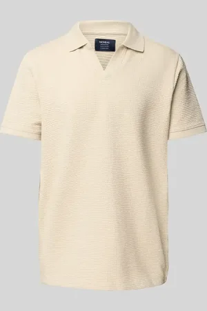 McNeal Regular Fit Poloshirt mit V-Ausschnitt in , Größe L