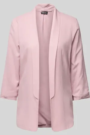Pieces® Regular Fit Blazer aus Viskose-Leinen-Mix Modell 