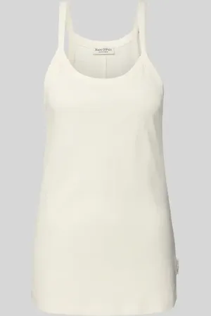 Marc O’ Polo Slim Fit Trägertop aus Baumwoll-Hanf-Mix in , Größe L