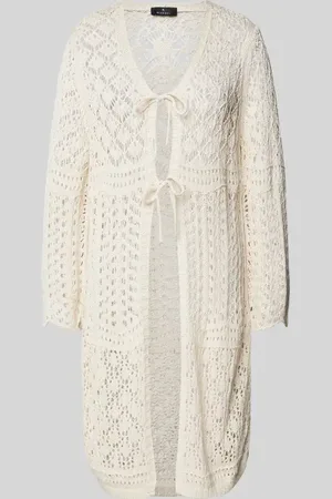 monari Strickcardigan mit Lochmuster in , Größe 40