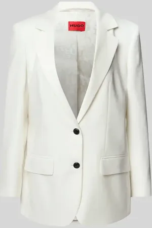 HUGO BOSS Leinenblazer mit Reverskragen Modell 