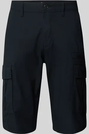 QS by s.Oliver Relaxed Fit Cargo-Bermudas aus Baumwoll-Elasthan-Mix in , Größe 31