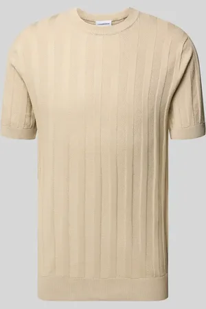 Lindbergh T-Shirt mit Strukturmuster in , Größe L